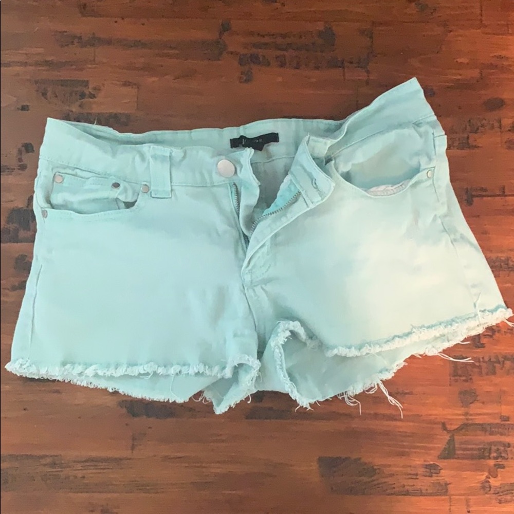 🌵3/$15 🌵 F21 / mint green shorts / size 30 - Picture 1 of 1
